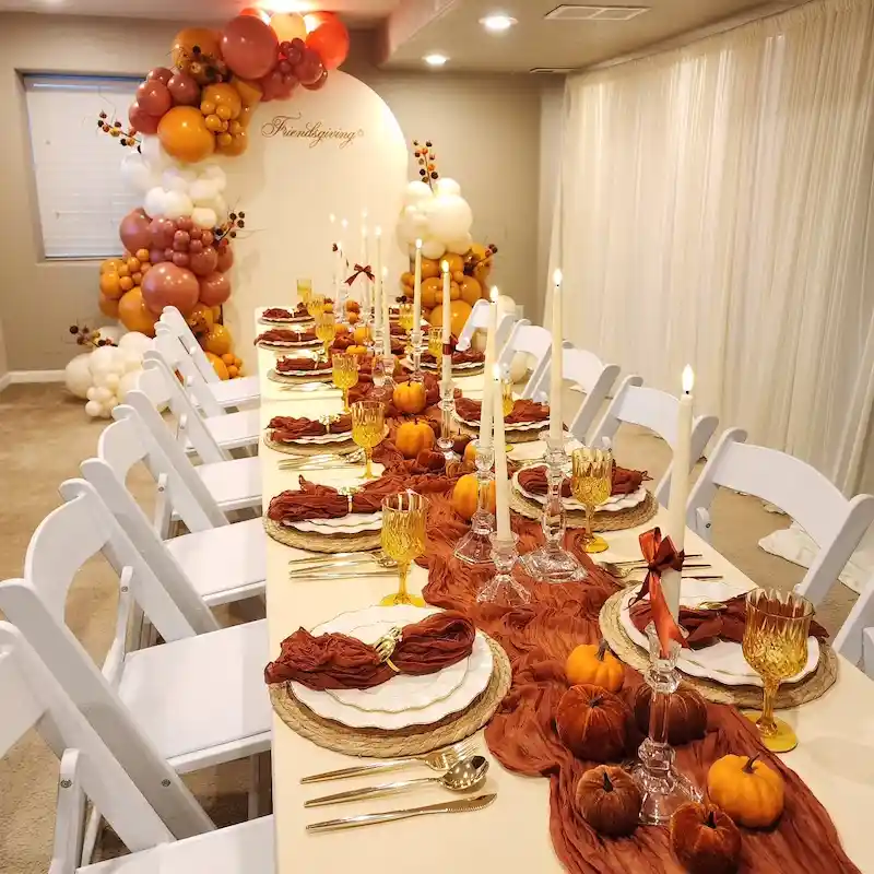 Thanksgiving DIY decor ideas harvest table