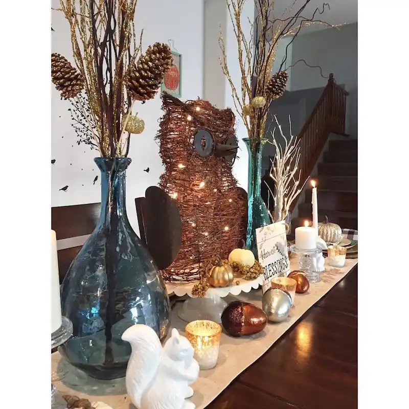 Thanksgiving DIY decor ideas harvest table