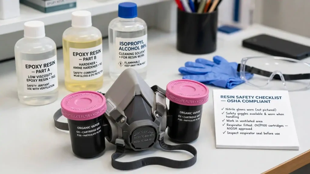 Resin Safety Equipment You Need Before You Start: A Complete Checklist 2 resin safety equipment checklist