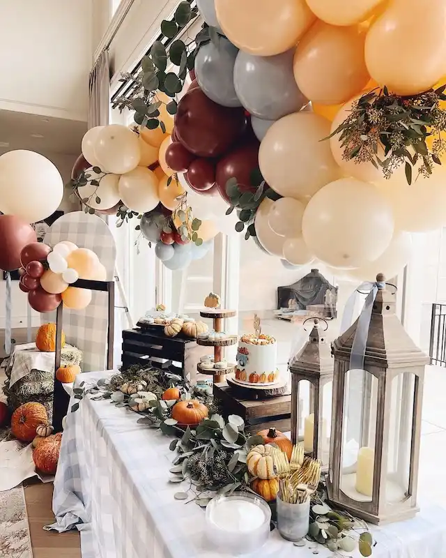 Thanksgiving DIY decor ideas harvest table