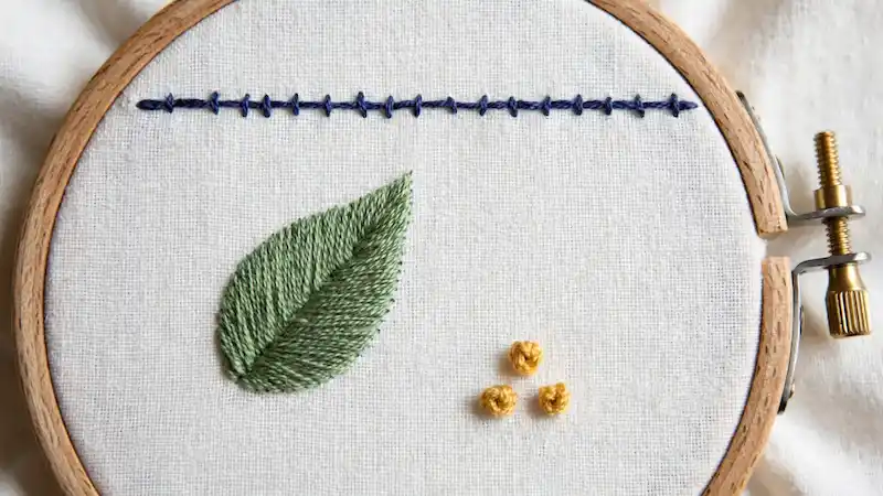 embroidery for beginners first project step by step