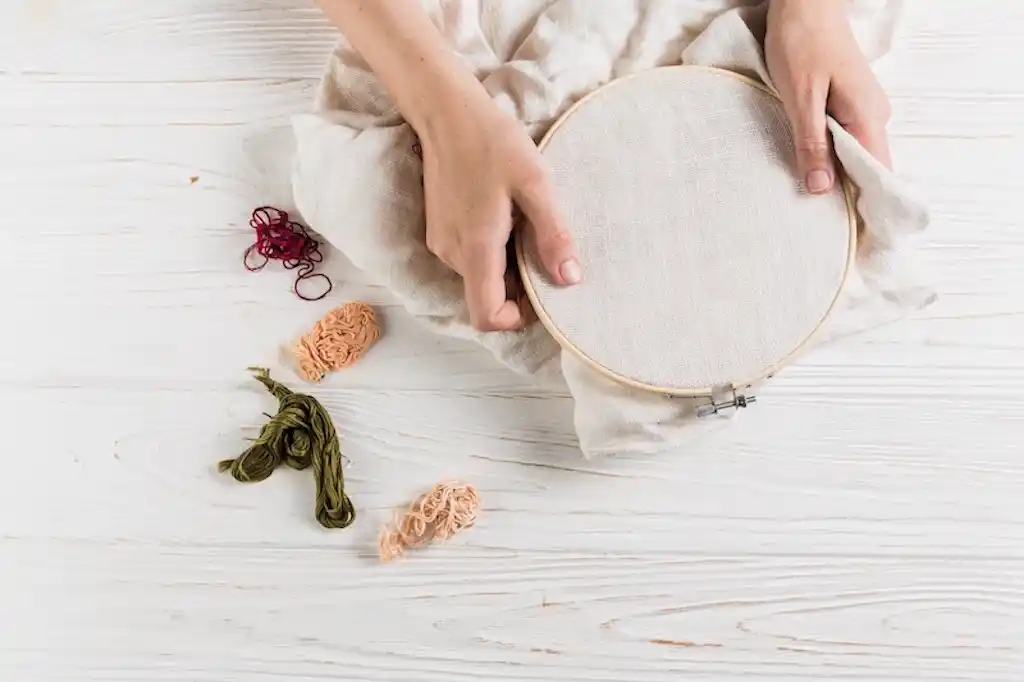 embroidery for beginners first project step by step