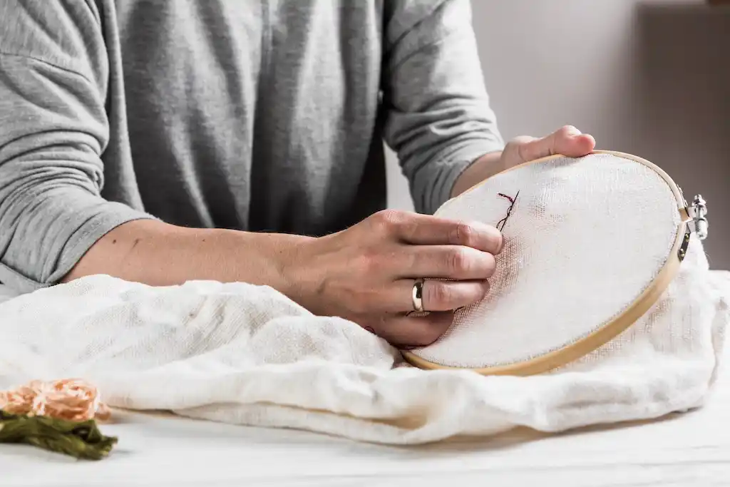 embroidery for beginners first project step by step