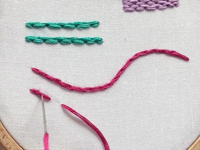 18 Easy Hand Embroidery Stitches to Take Your Craft Projects to the Next Level 12 hand embroidery stitches guide beginners photos