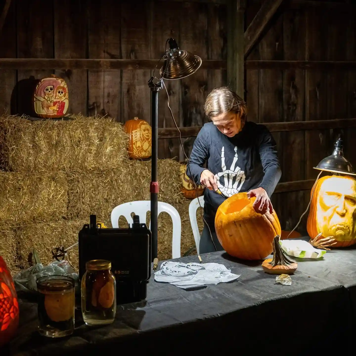 how to carve a pumpkin advanced techniques templates